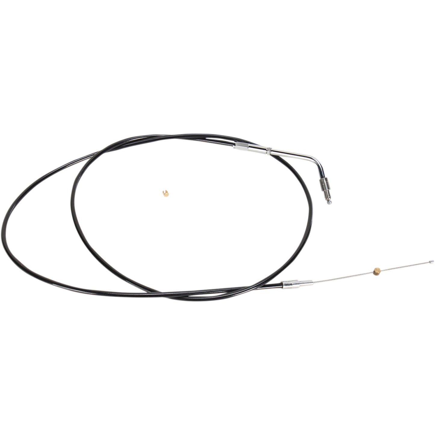 LA Choppers 12" - 14" Black Throttle Cable for '96 - '07 FL [MPN: LA-8005TH13B]_415816