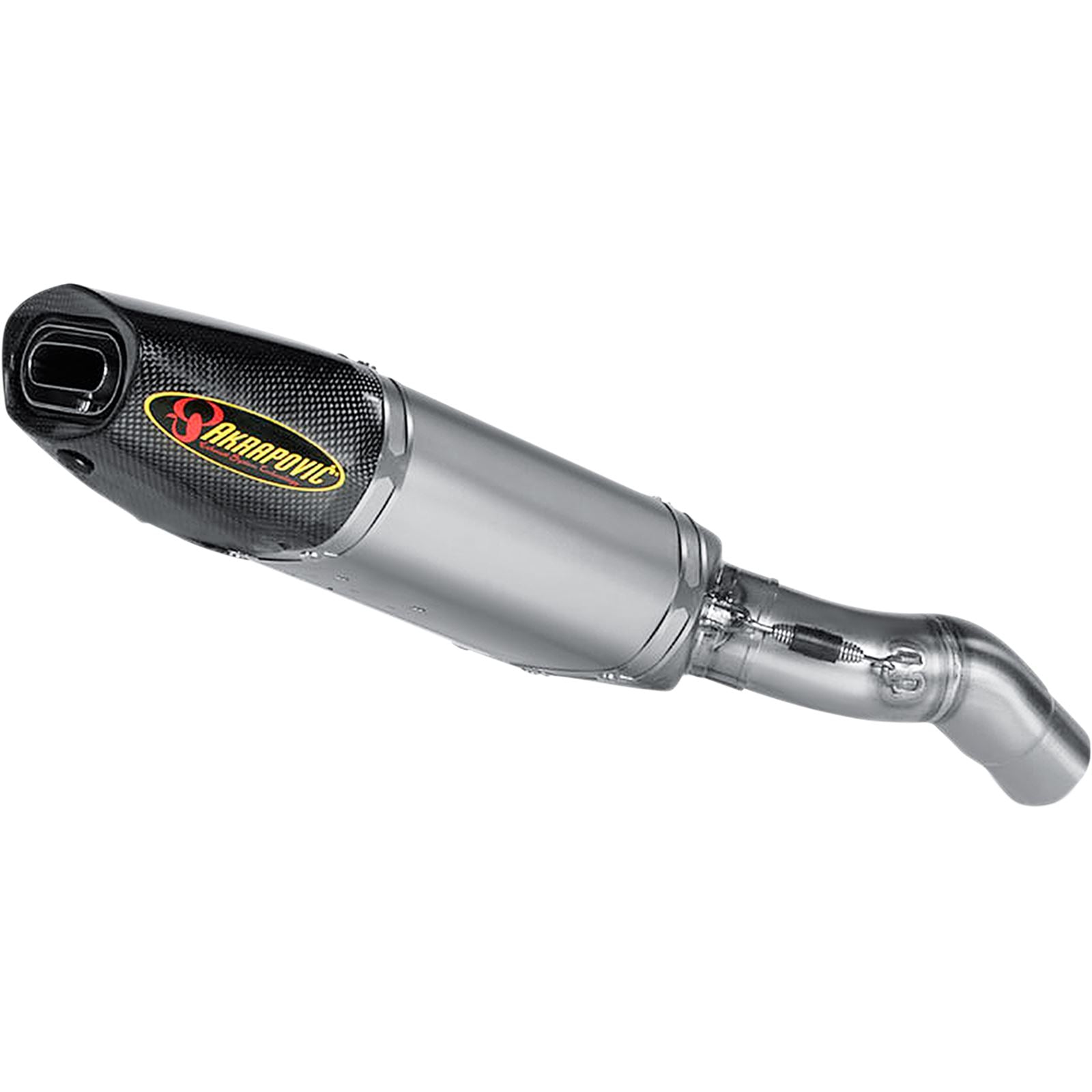 Akrapovic Muffler - Titanium - '07-'08 ZX-6R [MPN: S-K6SO5-HACT]_322734