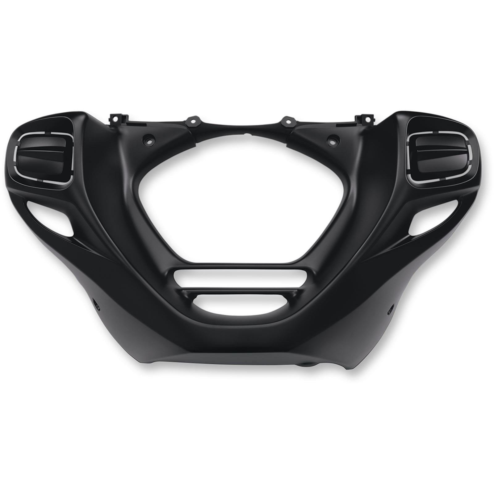 Show Chrome Lower Cowls - Black - Rectangular - GL1800 52-908BK_473644