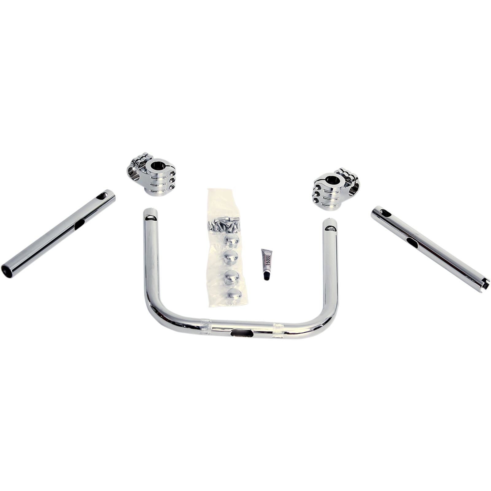 Klock Werks Chrome 10" Klip Hanger Handlebar [MPN: KW05-01-0344]_409175