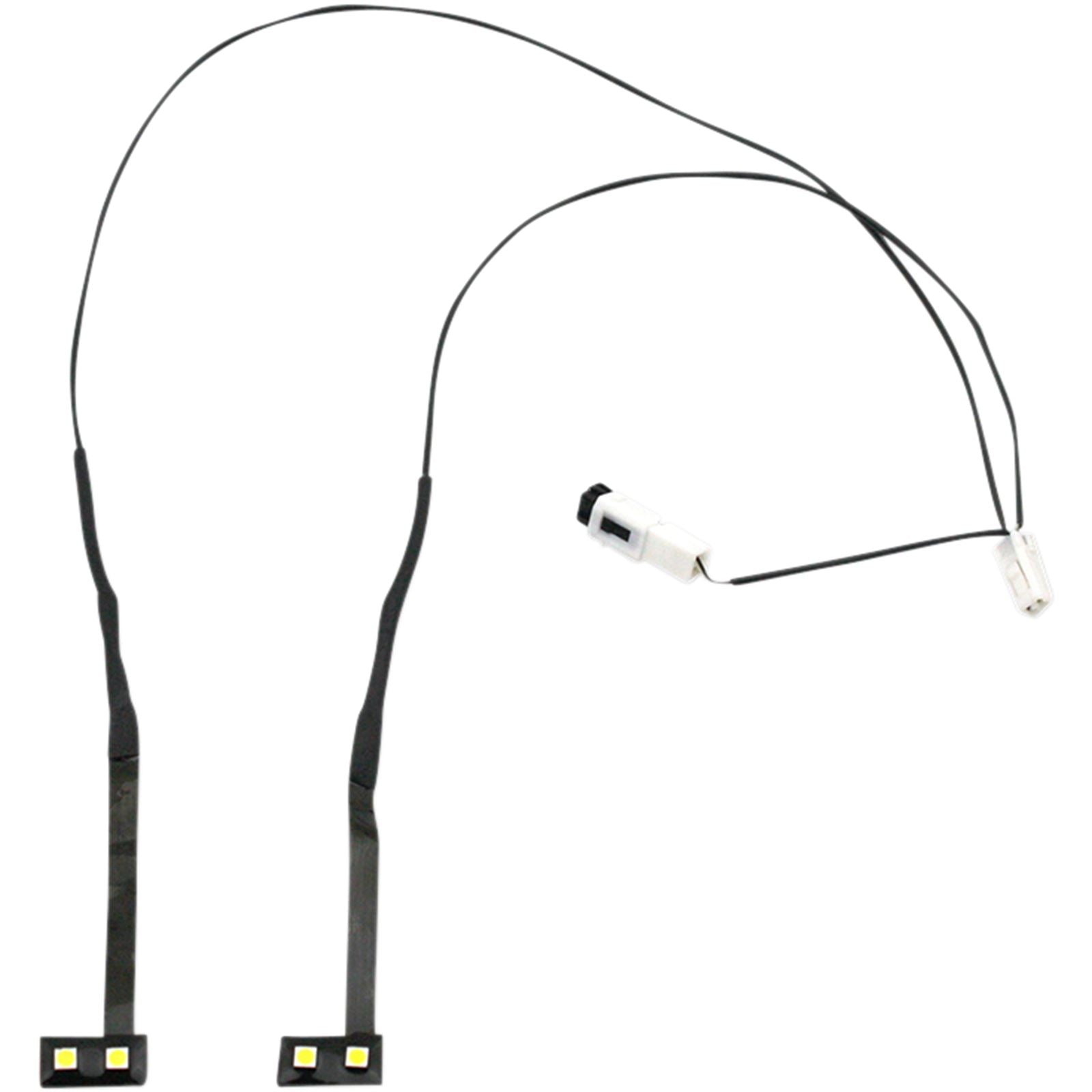 Custom Dynamics Fairing Vent Trim LED Light HD-VENT-LED-WHT_367911