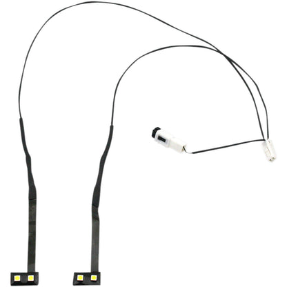 Custom Dynamics Fairing Vent Trim LED Light HD-VENT-LED-WHT_367911