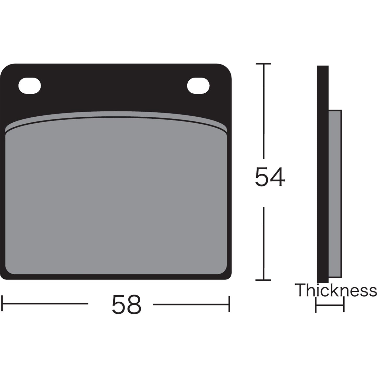 Vesrah Semi-Metallic Brake Pads - VD-306 [MPN: VD-306]_491574
