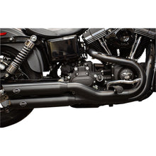 S&S Cycle Slash Cut Mufflers - Black - FXDF '08-'17 550-0724_470054