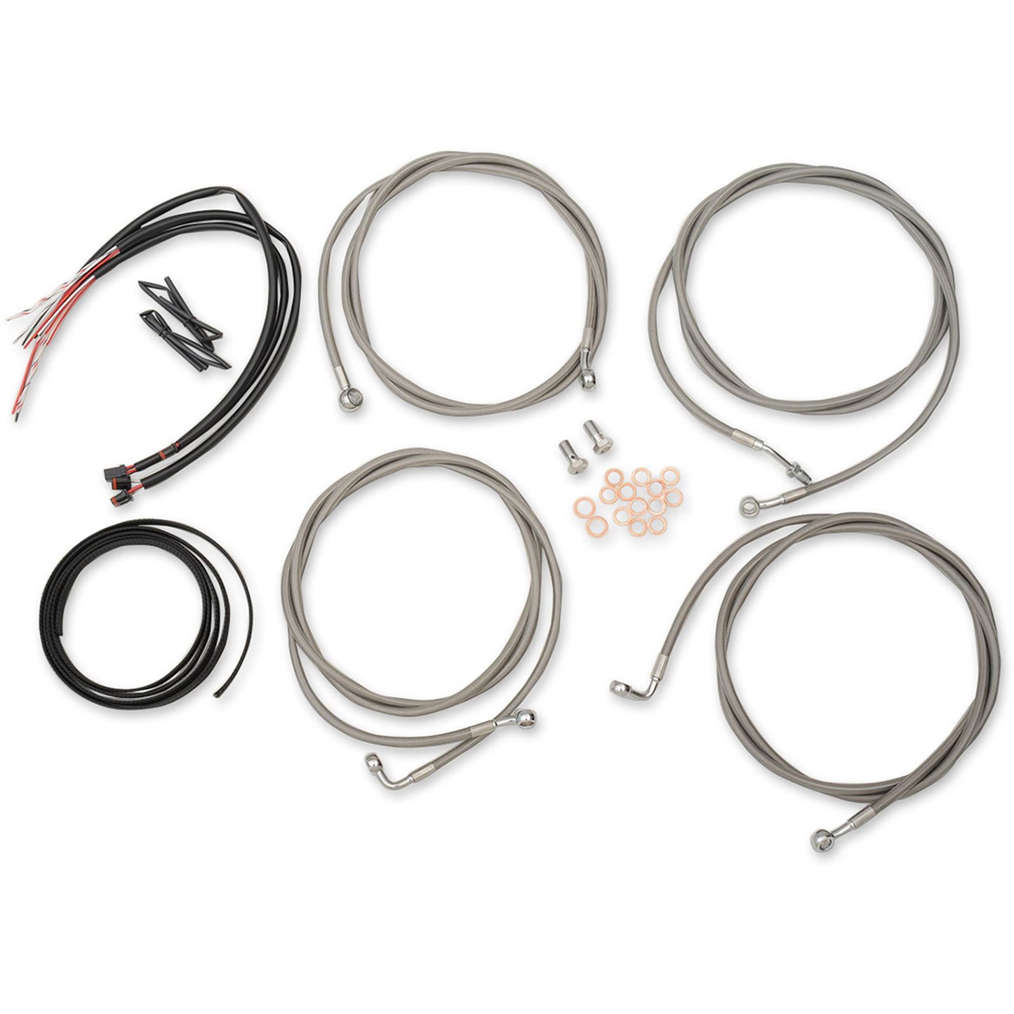LA Choppers 18" - 20" Cable Kit for '17 - '19 FL [MPN: LA-8054KT2-19]_415788