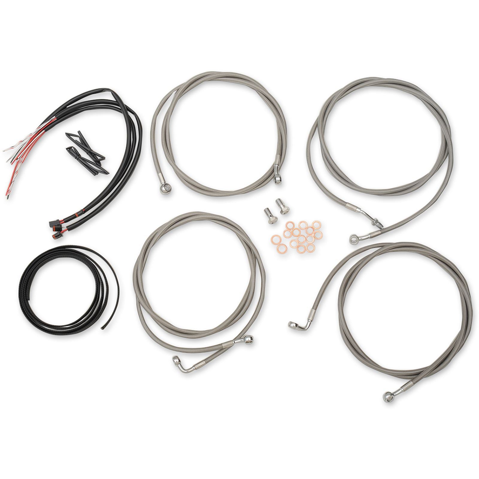 LA Choppers 18" - 20" Cable Kit for '17 - '19 FL [MPN: LA-8054KT2-19]_415788