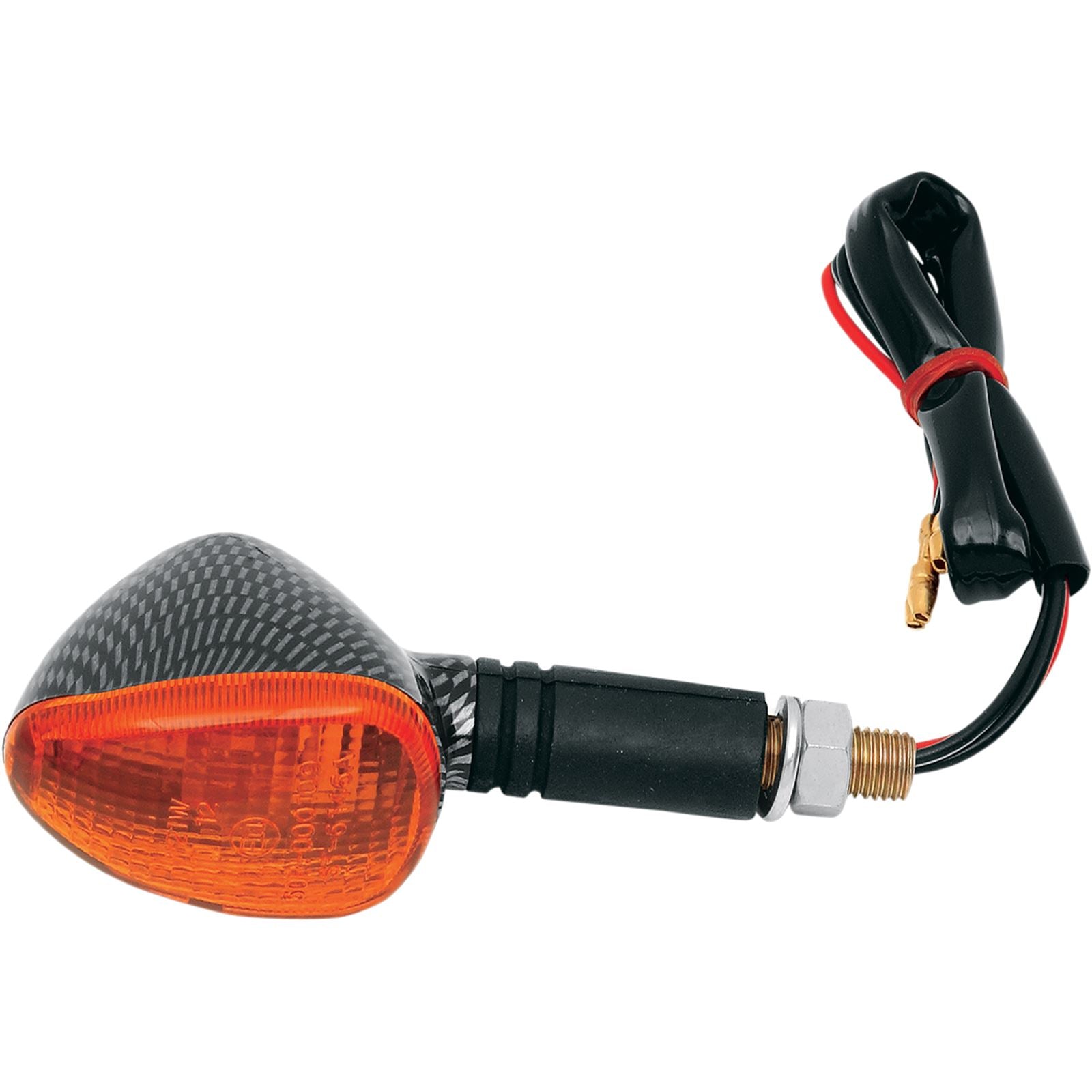 K&S Marker Lights - Single Filament - Carbon/Amber [MPN: 25-8410]_404523