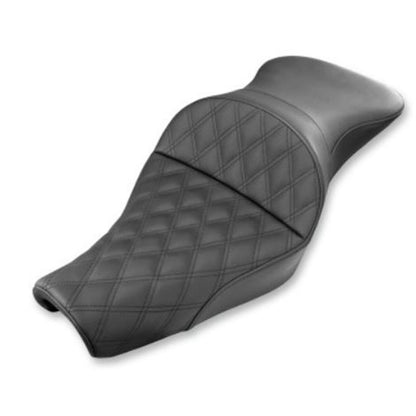 Saddlemen Explorer Seat - Lattice Stitched - XL with 3.3 Gallon Tanks 807-11-029LS_794646