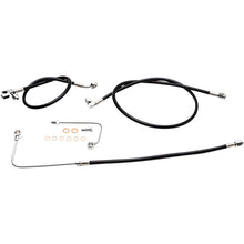 LA Choppers Brake Line - Black - 12-14 Softail ABS [MPN: LA-8151B13B]_416706