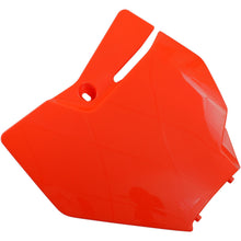 UFO Plastics Number Plate - 85 SX - Fluorescent Orange [MPN: KT04087-FFLU]_486761