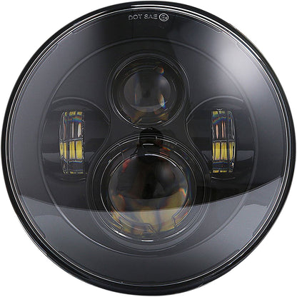 Rivco Products 5.75" LED Headlight - Black [MPN: LED-140B]_466679
