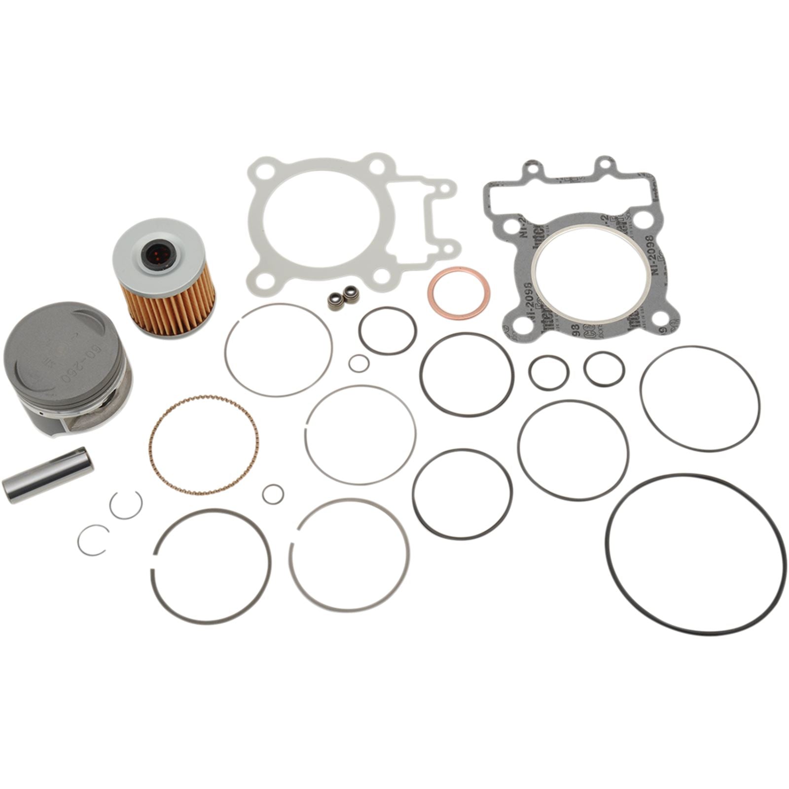 WSM Top End Kit - Standard - For Kawasaki 54-250-10_499231