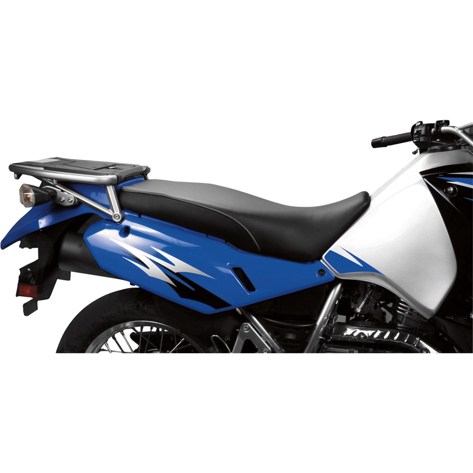 Sargent World Sport™ Performance Seat - Low fits Kawasaki KLR650 - Black WS-573-19_470613