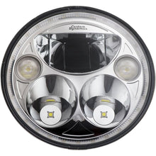 Custom Dynamics 7" TruBEAM® Headlamp - Chrome - Chief CDTB-7-I-C_367275