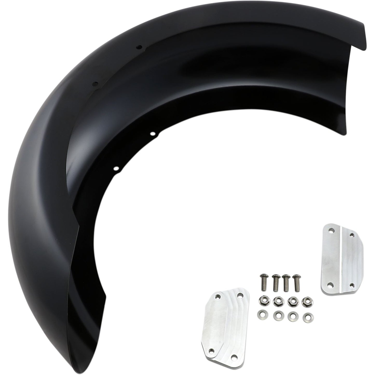 Klock Werks Slicer Fender Kit  with  Satin Blocks - Steel - 18" [MPN: KW05-01-0511]_409407