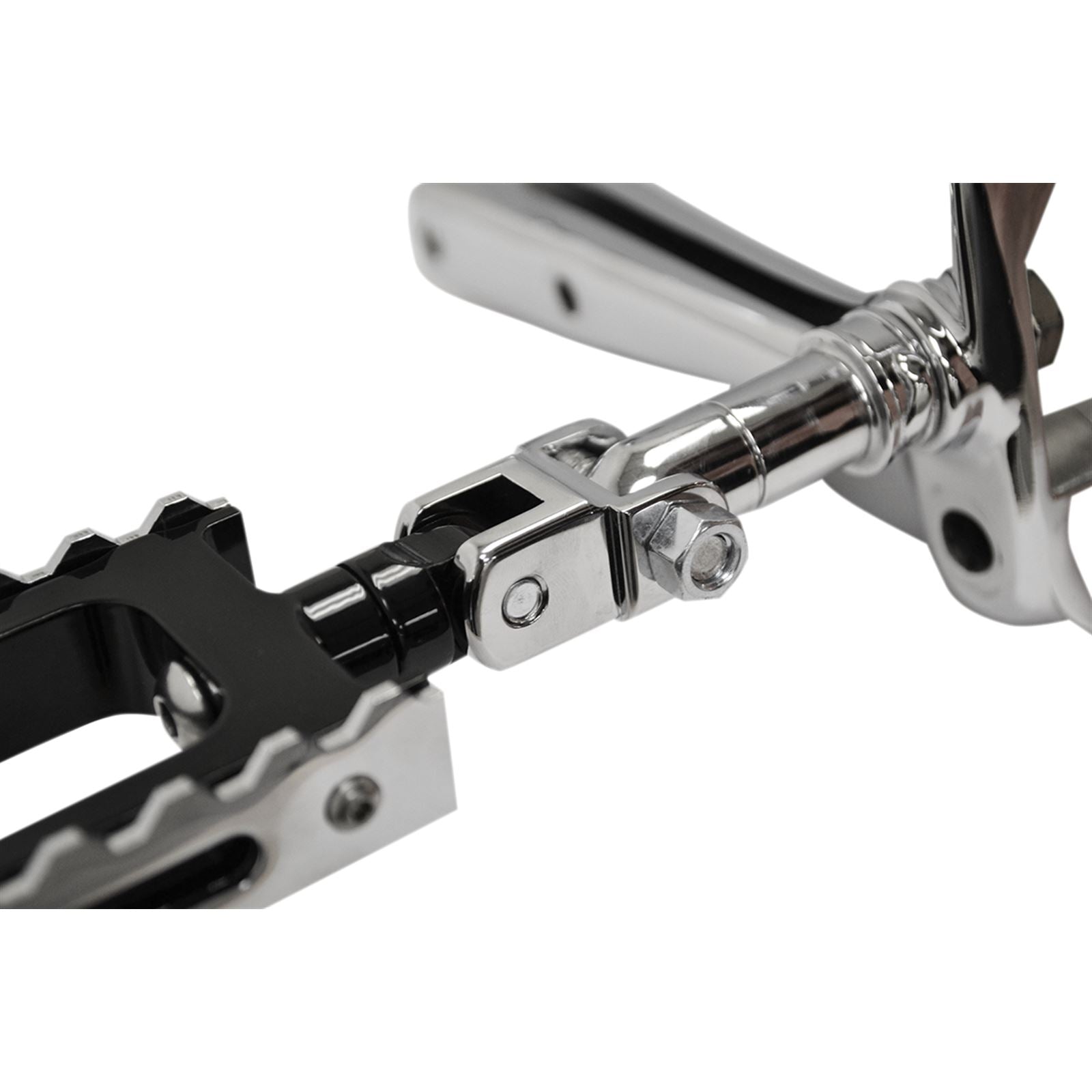 LA Choppers Male Footpeg Adapters - Chrome [MPN: LA-7202-01]_416442