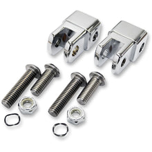 LA Choppers Male Footpeg Adapters - Chrome [MPN: LA-7202-01]_416443