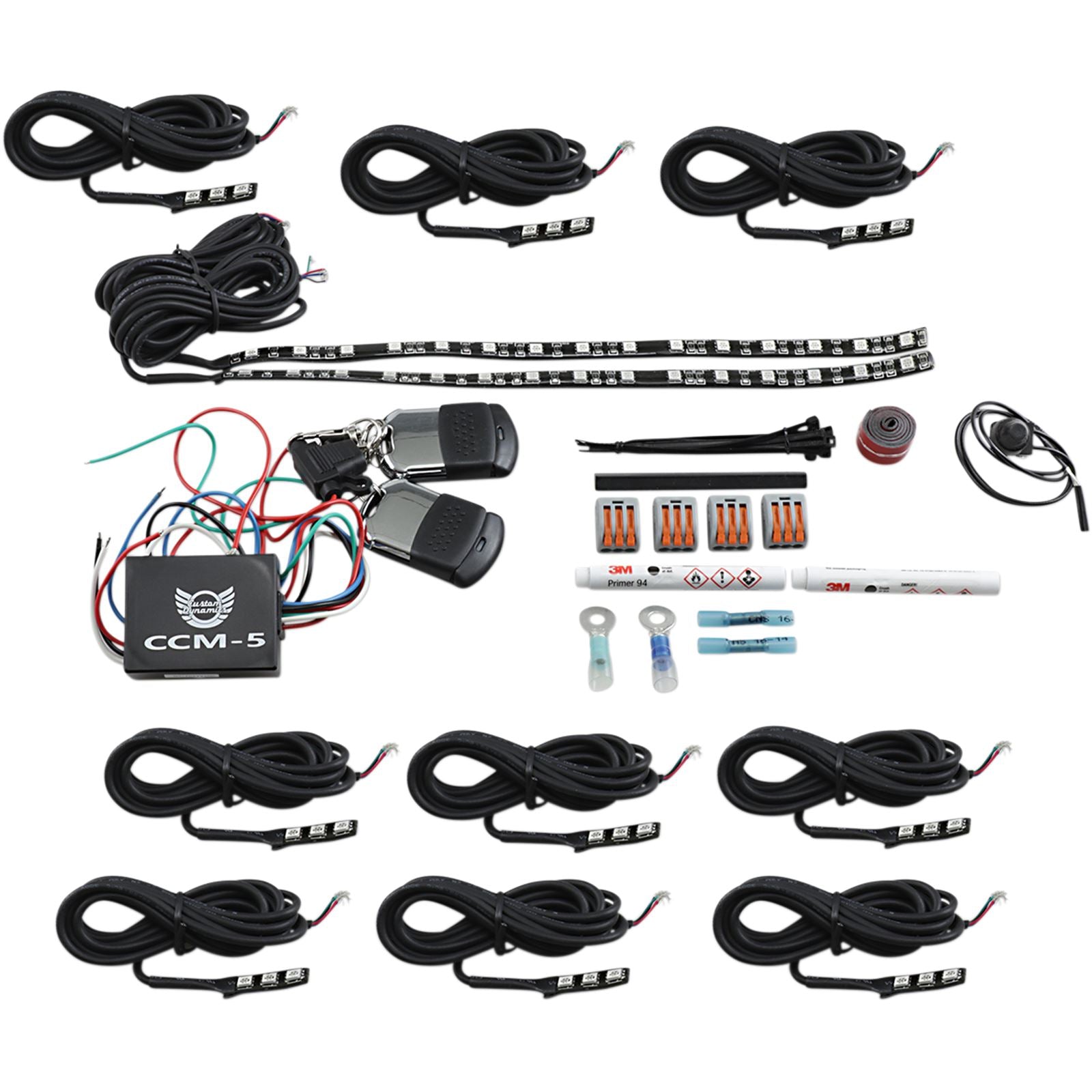 Custom Dynamics Full Lighted Engine Kit for Indian CD-IND-TMWK1_368030