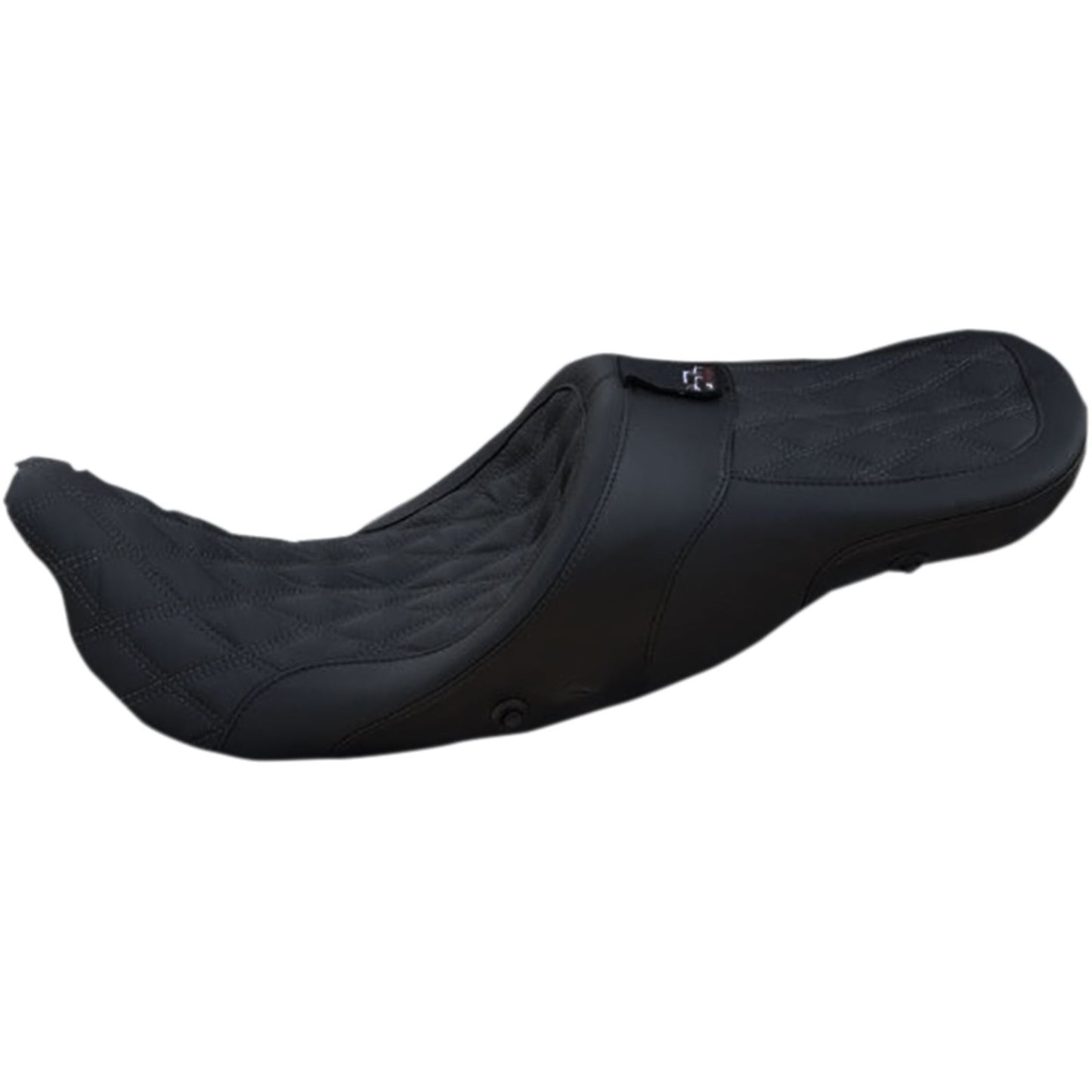 Danny Gray Longhaul Air Seat - 2-Up - XL - Diamond Stitch - Backrest Capable 21-413DIAAIR_370759