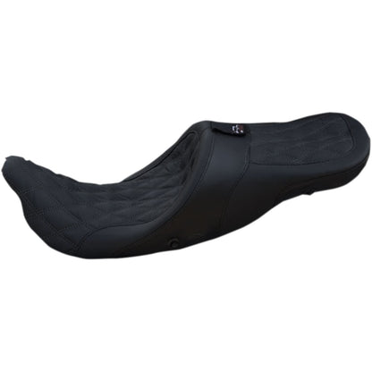 Danny Gray Longhaul Air Seat - 2-Up - XL - Diamond Stitch - Backrest Capable 21-413DIAAIR_370759