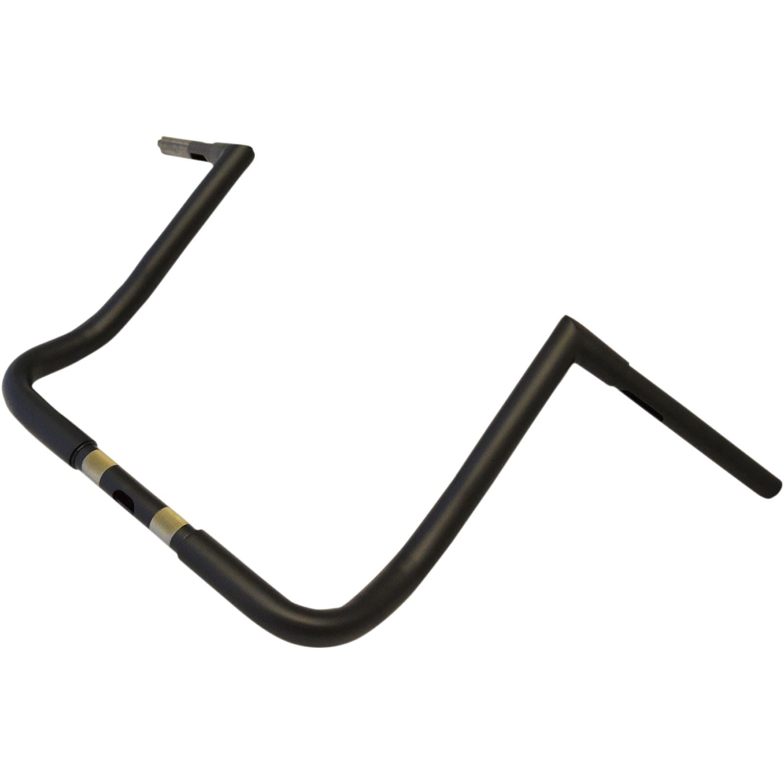 LA Choppers Flat Black 14" Twin Peaks Bagger Handlebar [MPN: LA-7361-14M]_414248