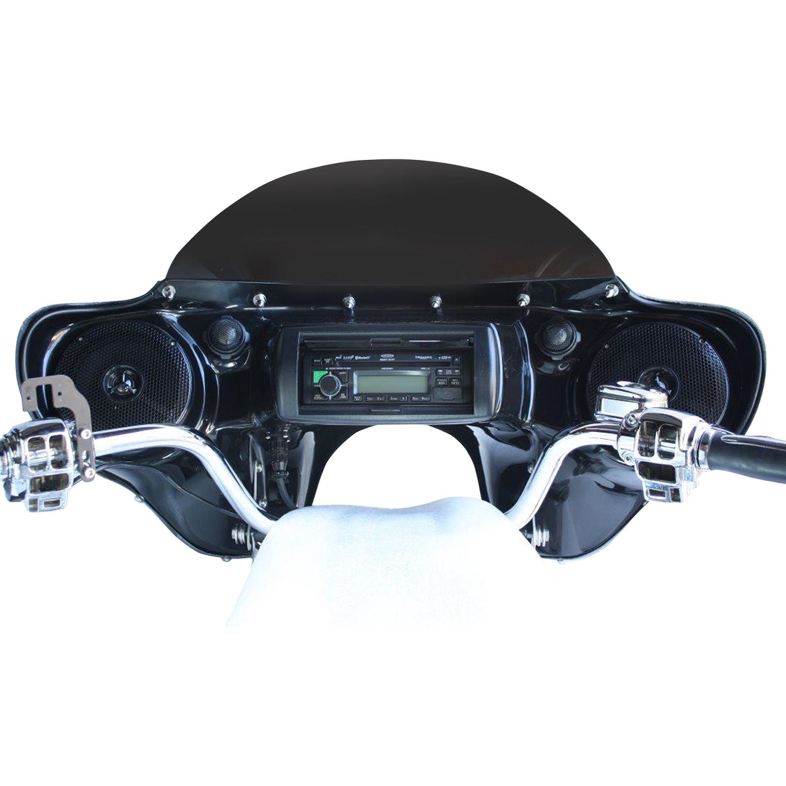 Hoppe Industries Sport Stereo Fairing - Handlebar Control - Road King [MPN: HPKT-0037A]_394614