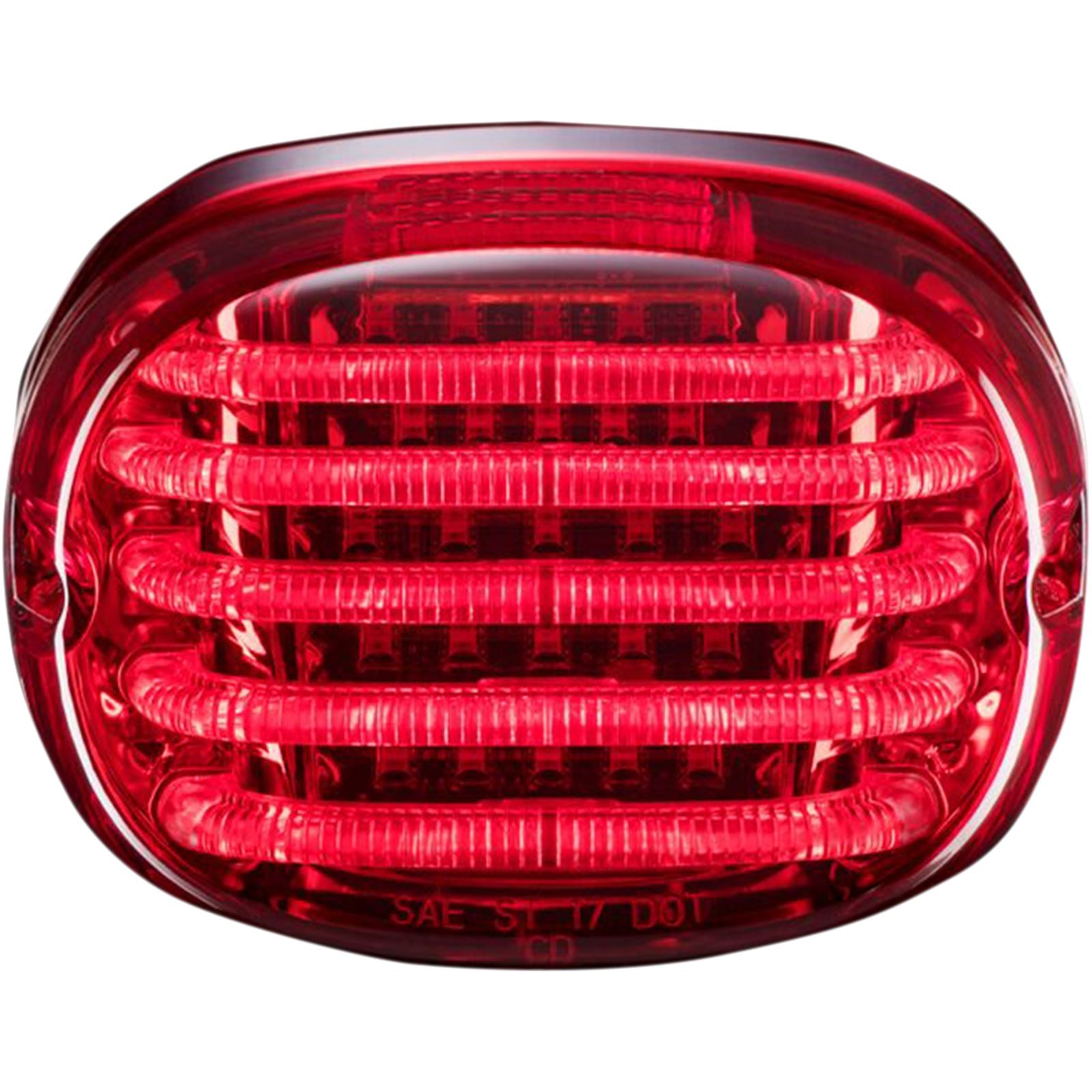 Custom Dynamics Taillight - without License Plate Illumination Window - Red PB-TL-SB-R_367361