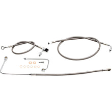 LA Choppers Stainless Steel Brake Lines - Softail ABS [MPN: LA-8151B13]_416705