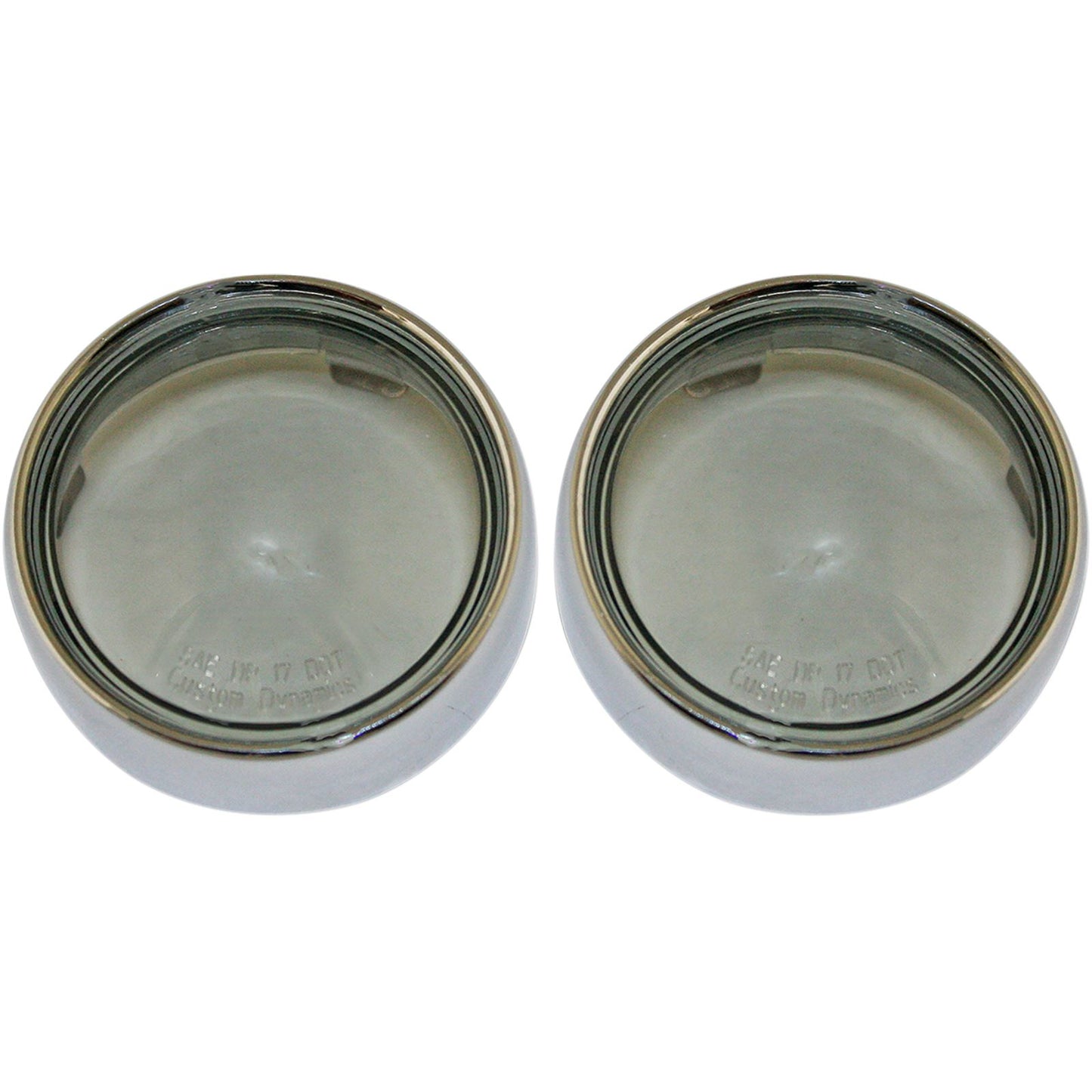 Custom Dynamics Bullet Signal Lenses - Chrome/Smoke PB-B-BEZ-CS_367464