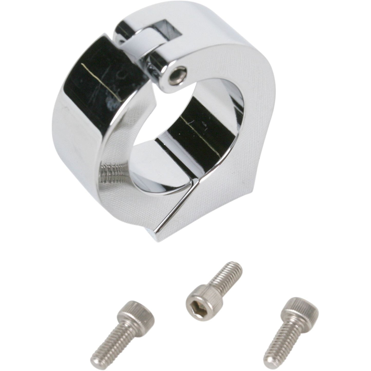 Dakota Digital Clamp Mount - For 1.25" Handlebar - 3-3/8"  Gauge Cups - Chrome BKT-3325_370568
