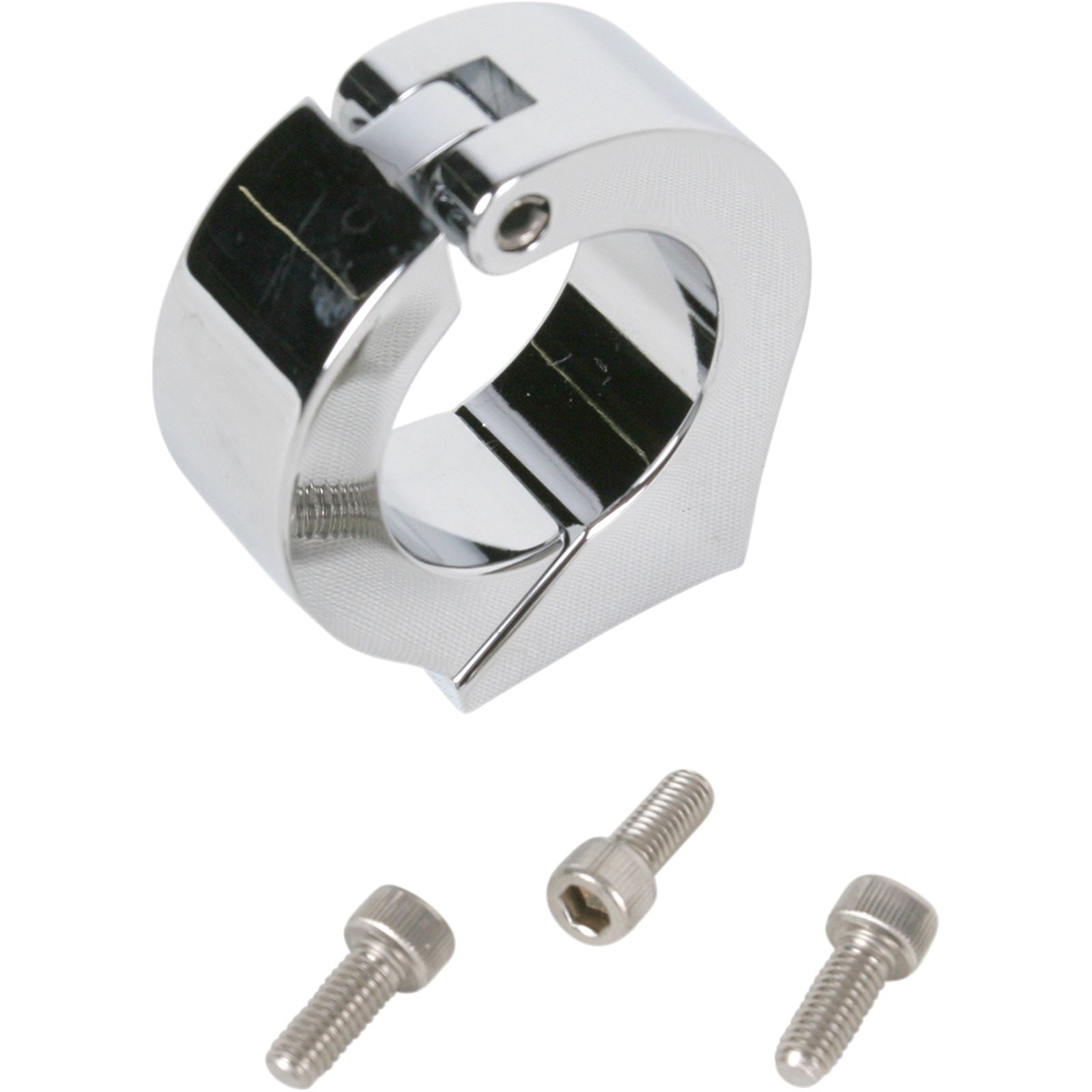 Dakota Digital Clamp Mount - For 1.25" Handlebar - 3-3/8"  Gauge Cups - Chrome BKT-3325_370568