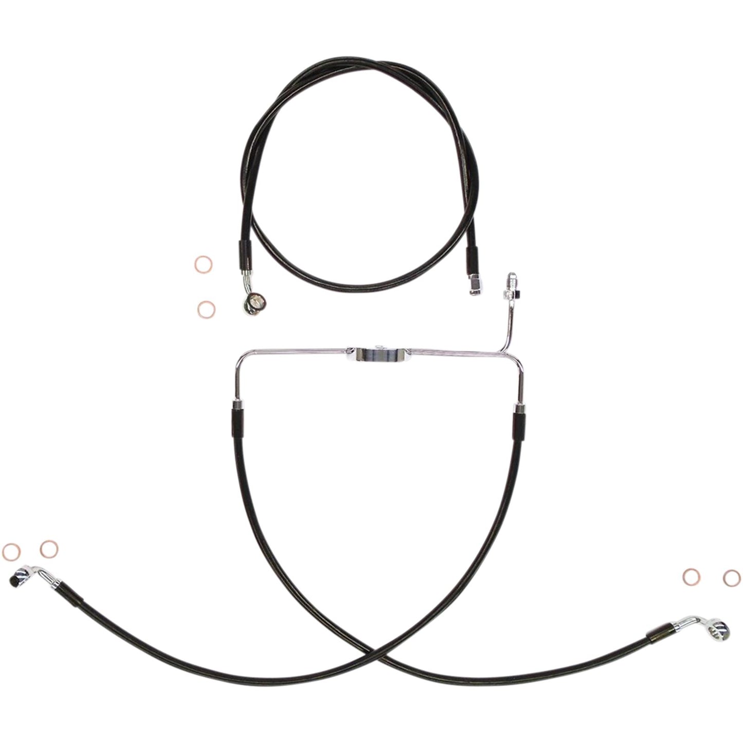 Magnum XR Brake Line Kit - 25" - Black [MPN: SBC1310-25]_422651