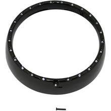 Custom Dynamics Halo Headlight Trim Ring - FLHT '06-'13 - Black CDTB-7TR-2B_367247