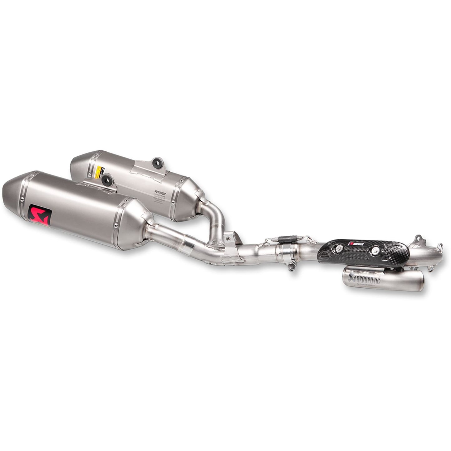 Akrapovic Race Exhaust - Stainless Steel/Titanium [MPN: S-H2MR9-QTA]_323025