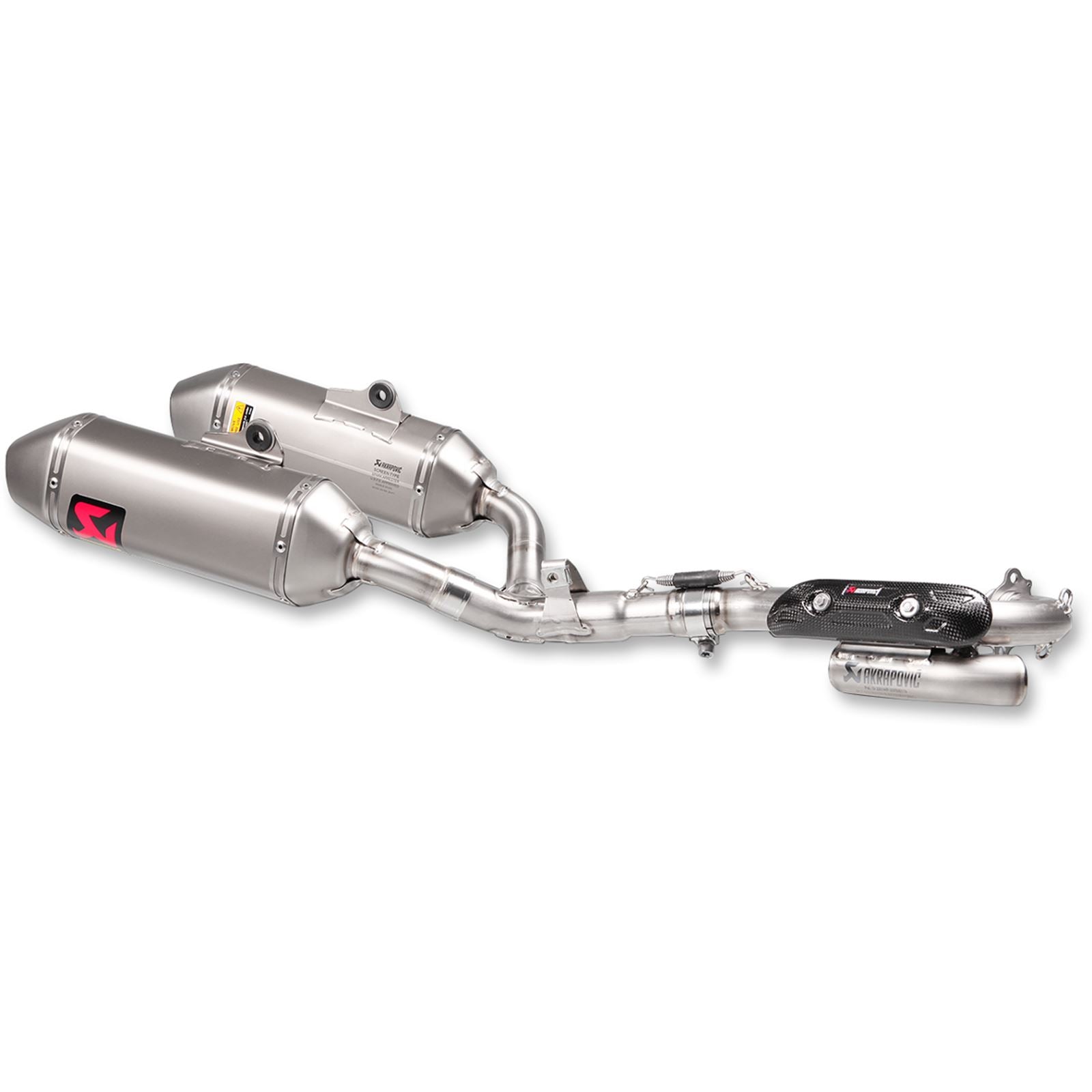 Akrapovic Race Exhaust - Stainless Steel/Titanium [MPN: S-H2MR9-QTA]_323025