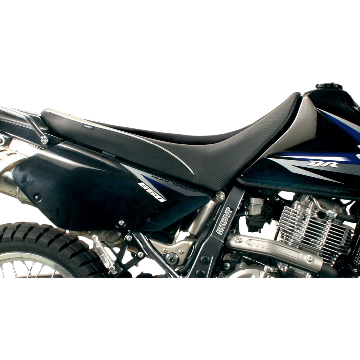 Sargent World Sport™ Seat - Carbon FX - Low - fits Suzuki DR 650 - Black WS-601-19_470628