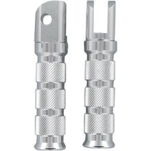 Emgo Front Footpegs - Silver for Honda [MPN: 50-11211]_382085