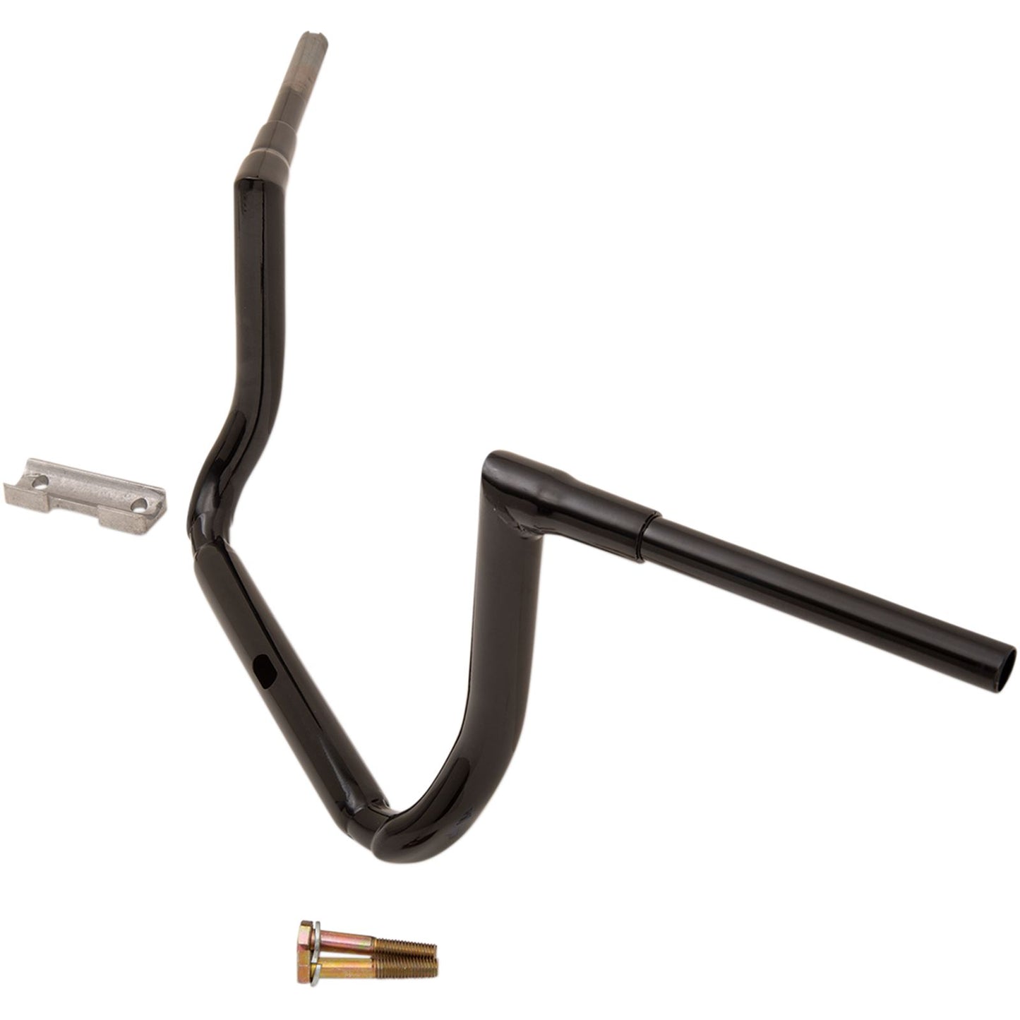 LA Choppers Black 12" Grande Twin Peaks Handlebar for FLHT [MPN: LA-7365-12B]_414636