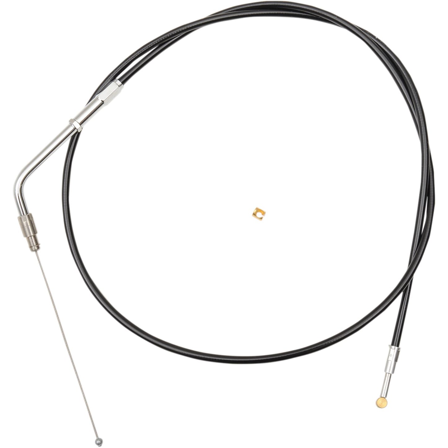 LA Choppers 18" - 20" Black Throttle Cable for '96 - '15 Softail [MPN: LA-8100TH19B]_415811
