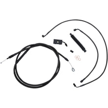 LA Choppers Midnight Cable Kit for 12" - 14" Ape Hanger Handlebars [MPN: LA-8152KT-13M]_416238