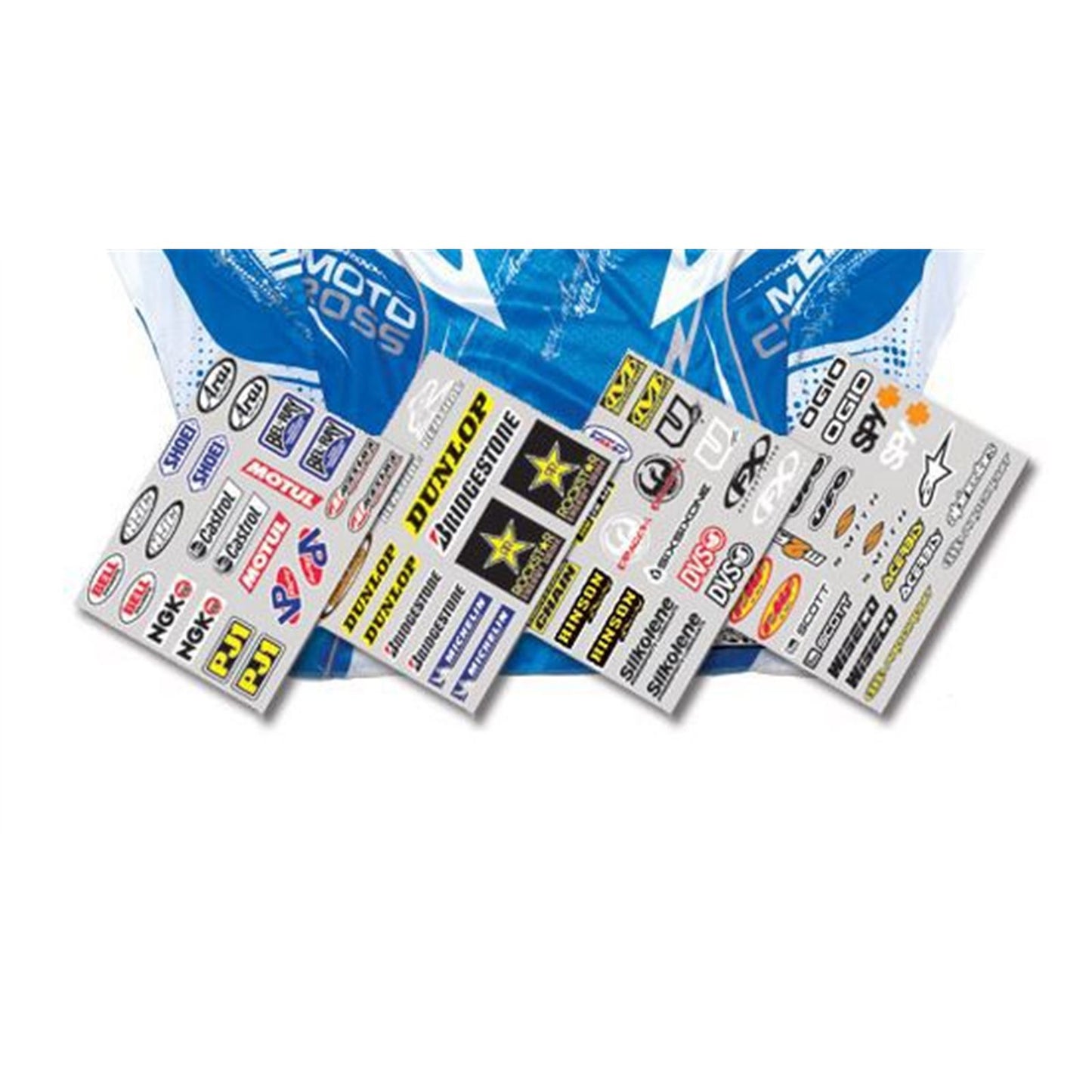 Factory Effex Iron-On Sponsor Kit - Jersey OPEN BOX [MPN: 11-82120]_1312571