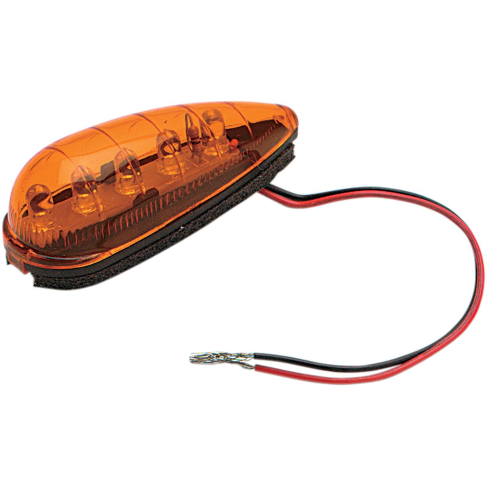 K&S LED Teardrop Marker Light - Amber 25-8900_405068