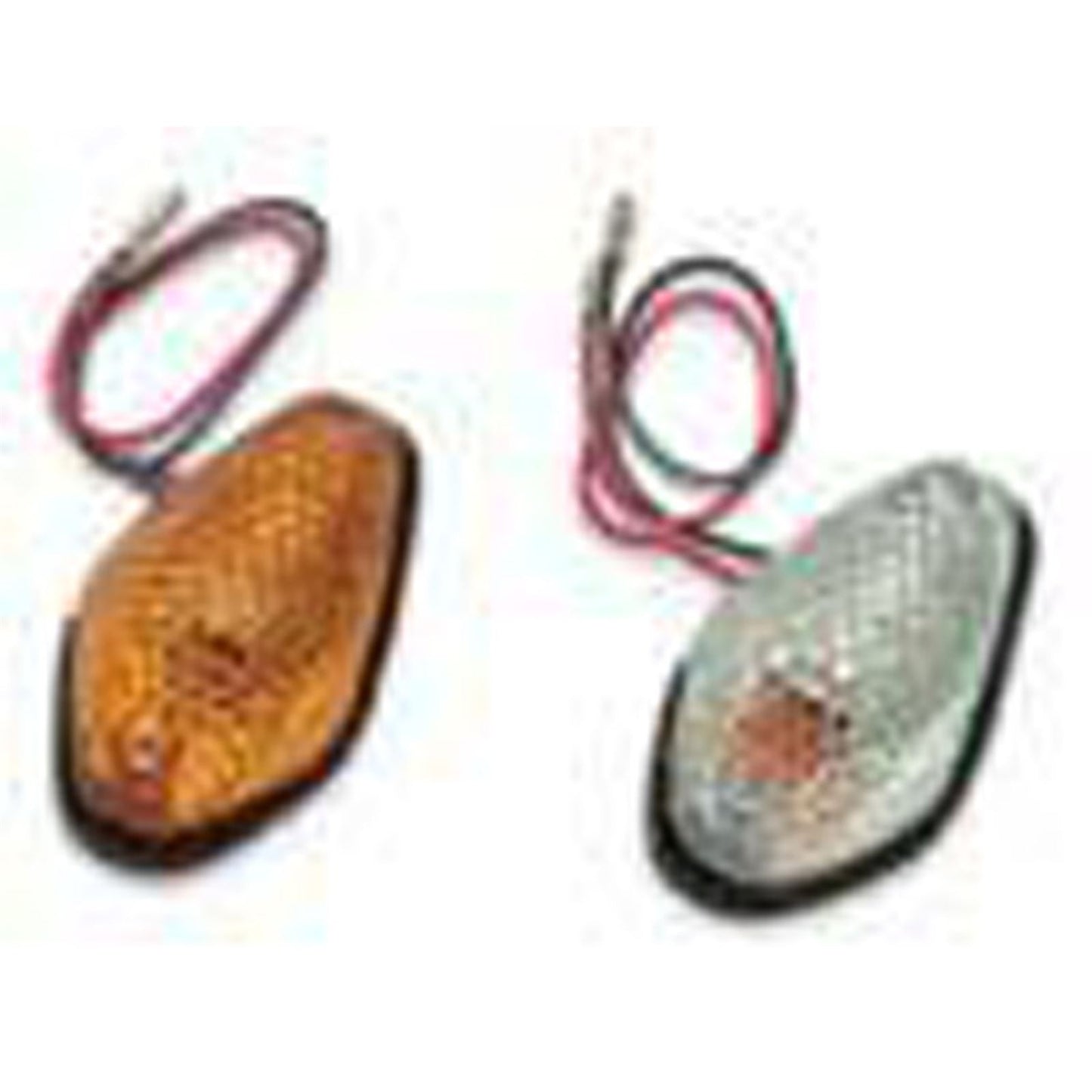 K&S LED Teardrop Marker Light - Amber 25-8900_598391