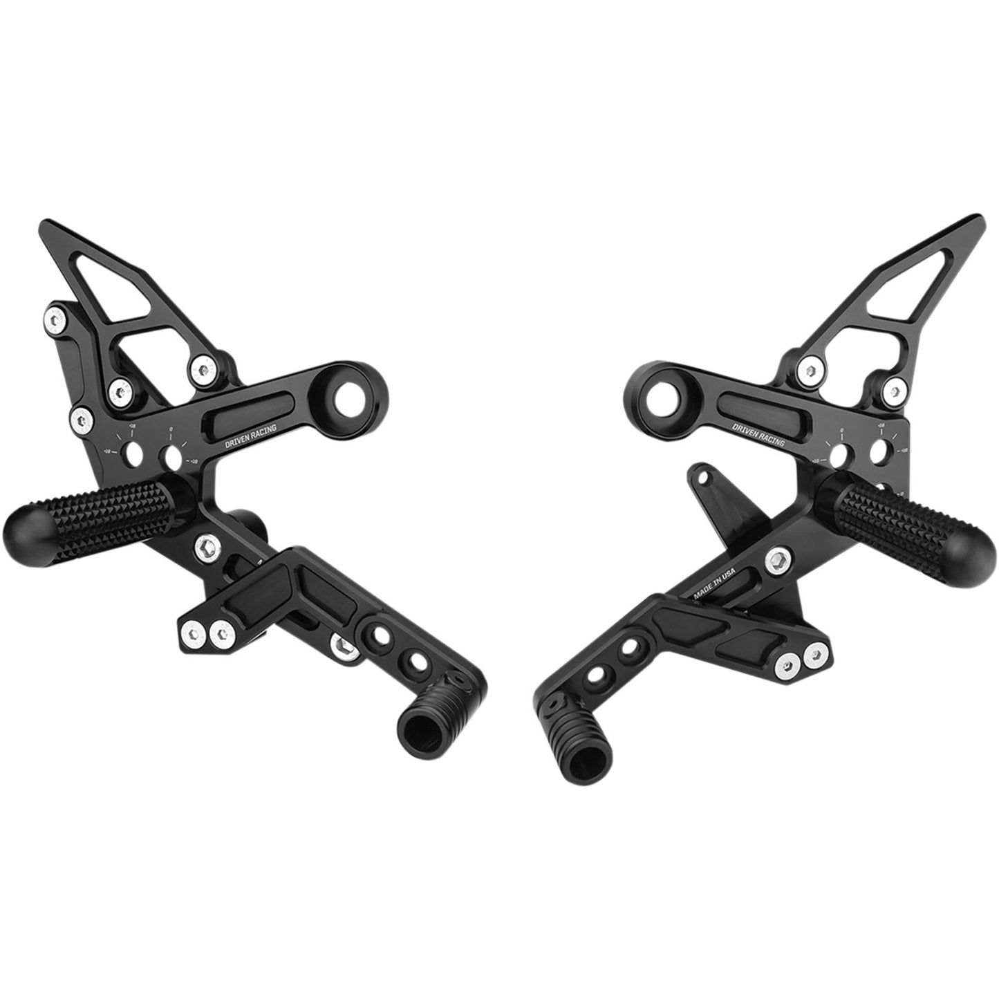 Driven TT Rearset for Honda DRP-702-BK_374750