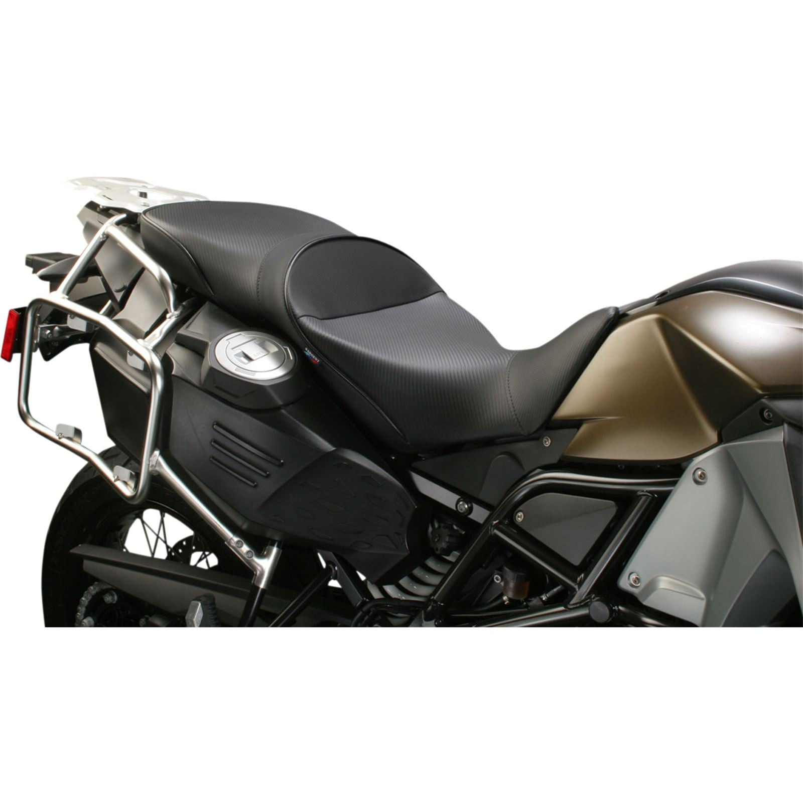 Sargent World Sport™ Seat Carbon FX Regular fits BMW F800 GSA '13-'18 - Black  WS-633-19_470666