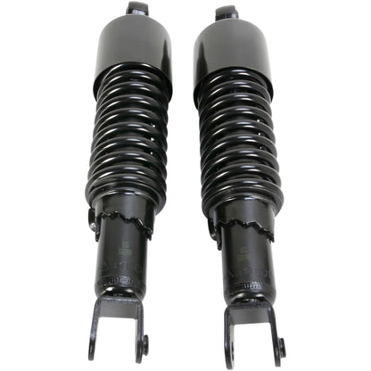 Emgo Custom Shorty Shocks With Shroud - Black - Clevis Lowering 17-05694B_381628