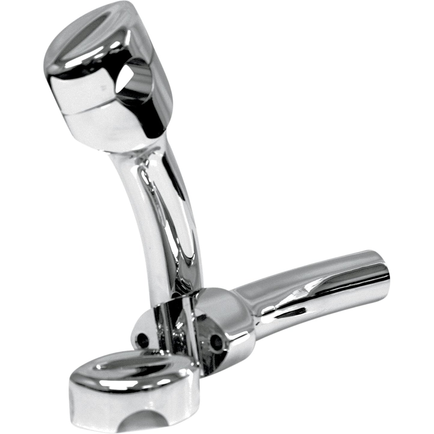 LA Choppers Chrome 5-1/2" Mohawk Pullback Risers for 1" Handlebars [MPN: LA-7401-05]_414774