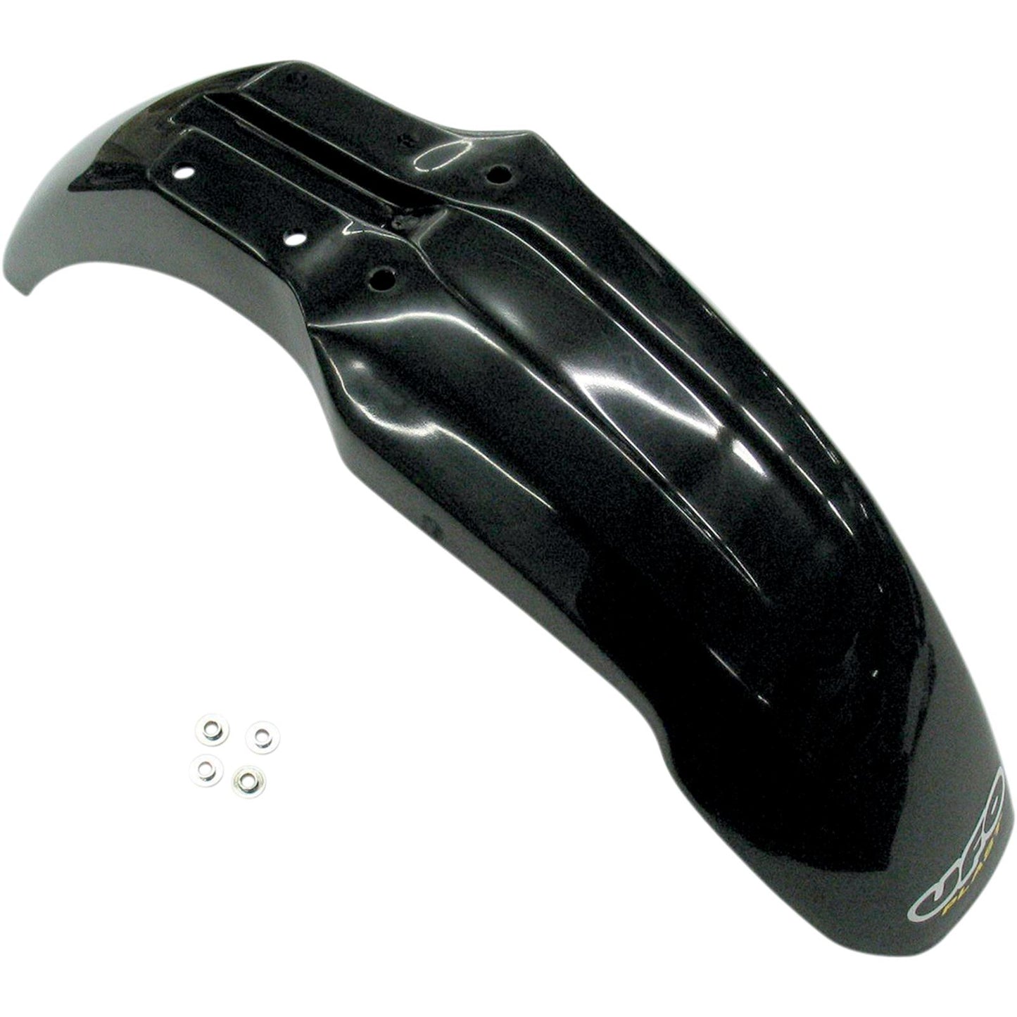 UFO Plastics Front Fender - Black - '93-'02 YZ80 | '02-'14 YZ85 [MPN: YA02873-001]_487413