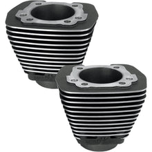 S&S Cycle Evolution-Style Aluminum Cylinders - Black - Pair 91-7710_469450
