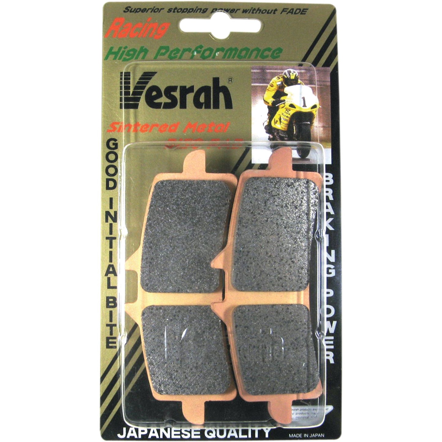 Vesrah JL Sintered Metal Brake Pads - VD-9031RJL [MPN: VD-9031RJL]_491375